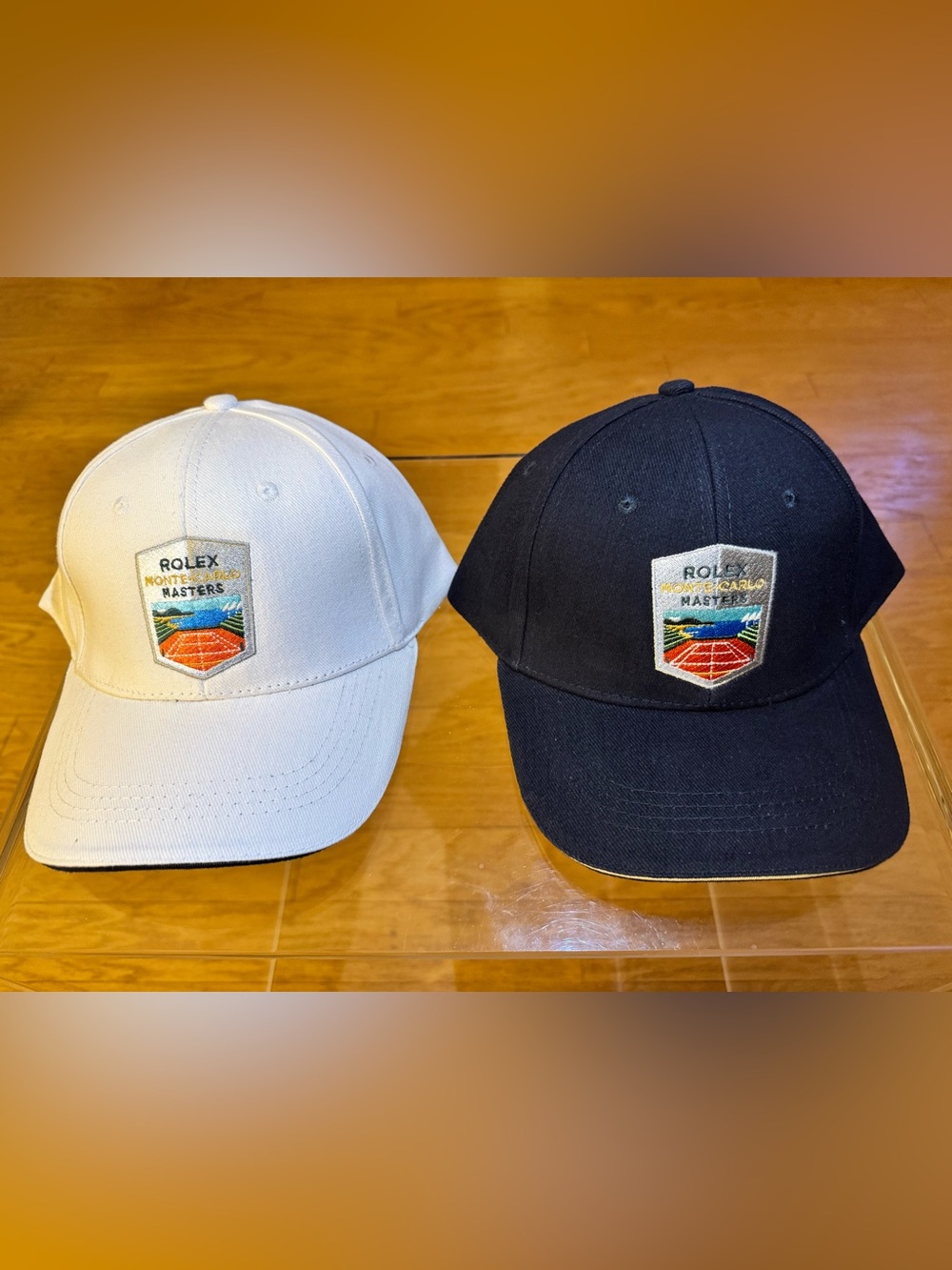 Rolex White and Navy blue Baseball Caps with Monte Carlo Masters 2026 - Picture 2 of 2